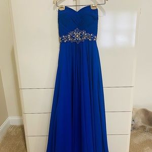 Charisse Blue Prom Gown